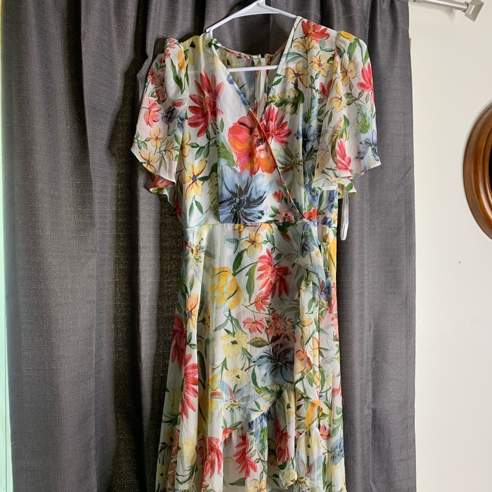 Colorful Calvin Klein dress